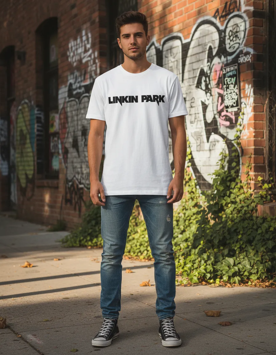 Remera de Linkin Park Algodón Premium