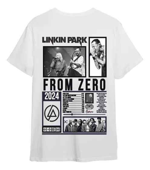 Remera de Linkin Park Algodón Premium