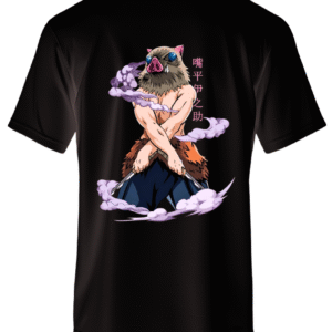 Remera Premium Unisex Inosuke (Demon Slayer) | Algodón 24.1 de Máxima Calidad y Confort