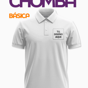 Chomba Algodón Premium Personalizada (¡Estampá Tu Diseño!) | Algodón 24.1 | Calidad Profesional