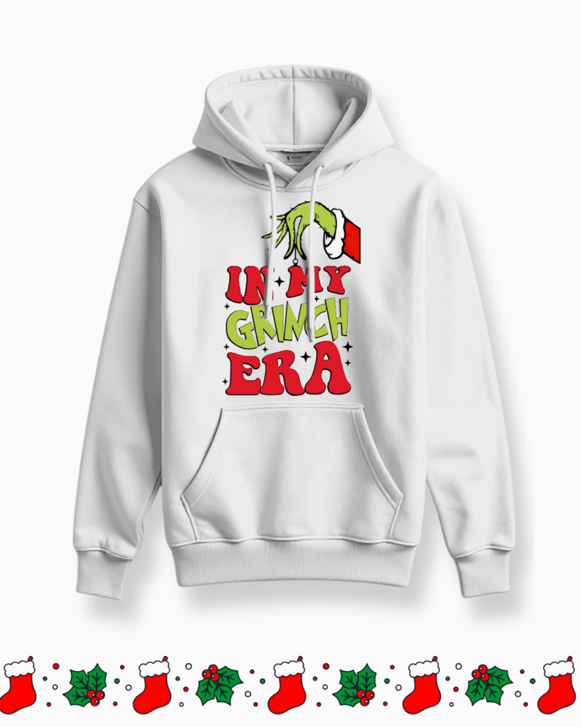 Remera | Oversize | Buzo - Remera "In My Grinch Era" - Edición Navideña