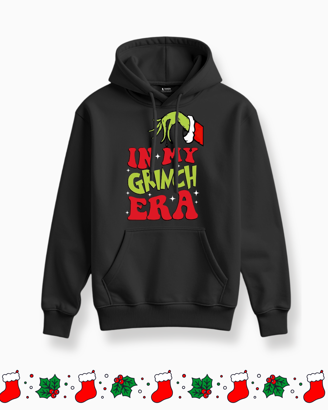 Remera | Oversize | Buzo – Remera «In My Grinch Era» – Edición Navideña