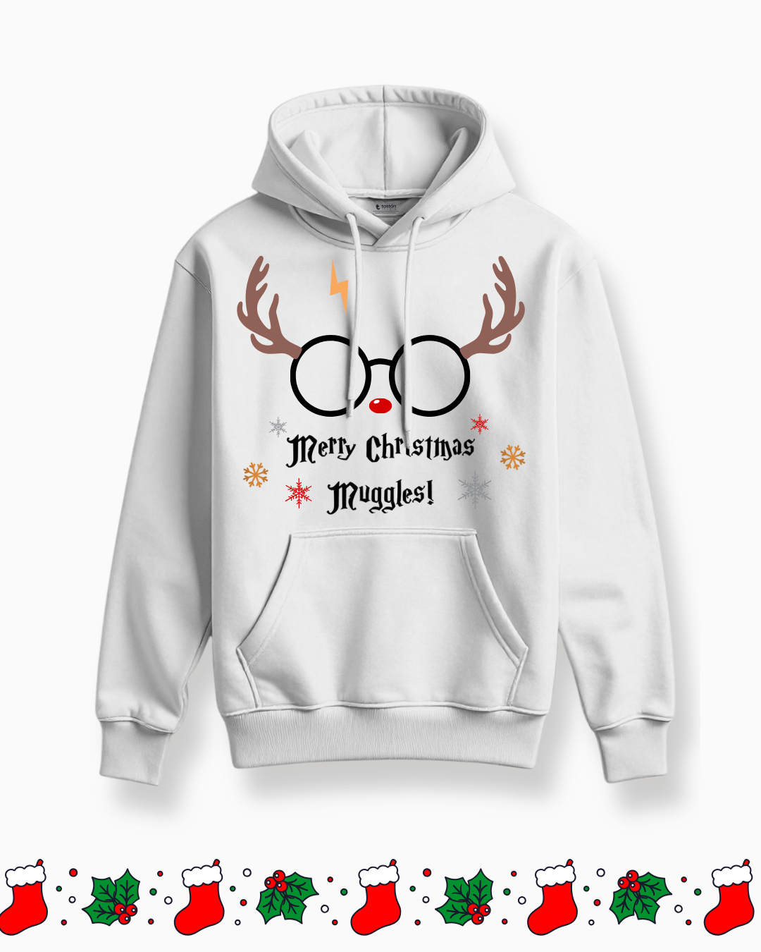 Remera | Oversize | Remera – Merry Christmas Muggles – Edición Mágica